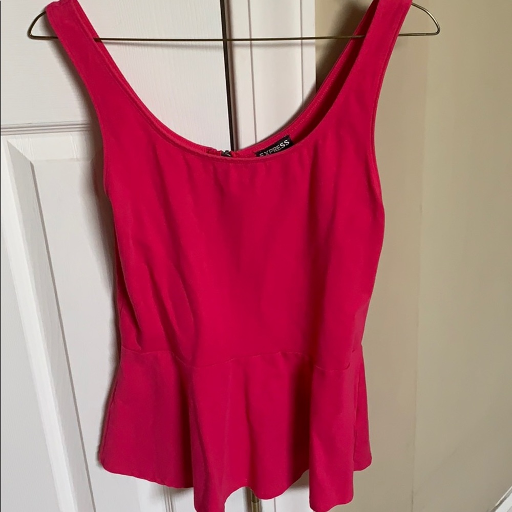 Express (small) peplum shirt